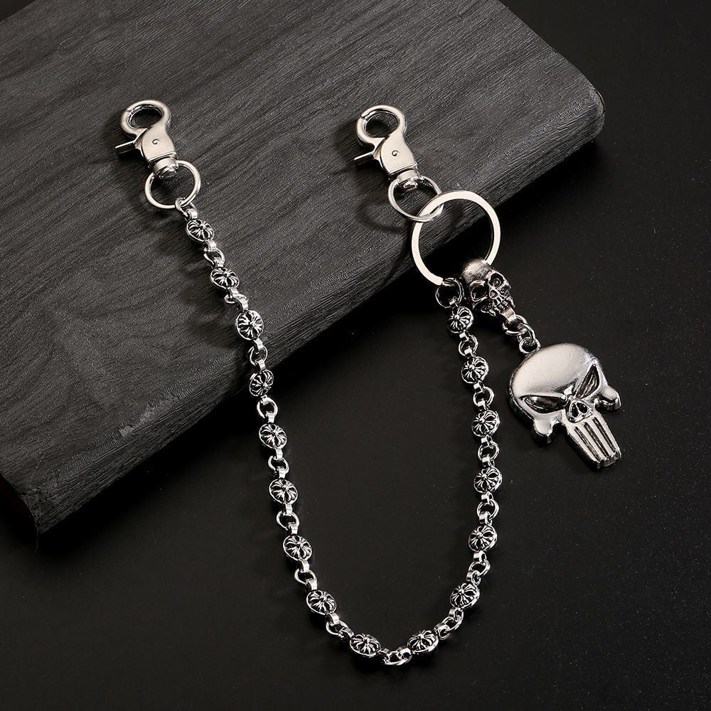 Chrome Hearts Punk Waist Chain Pants Pendant