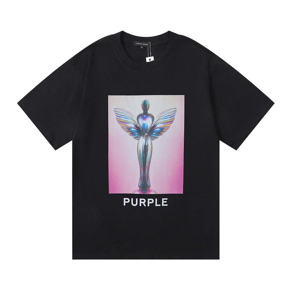 Street style Purple Brand T-shirt