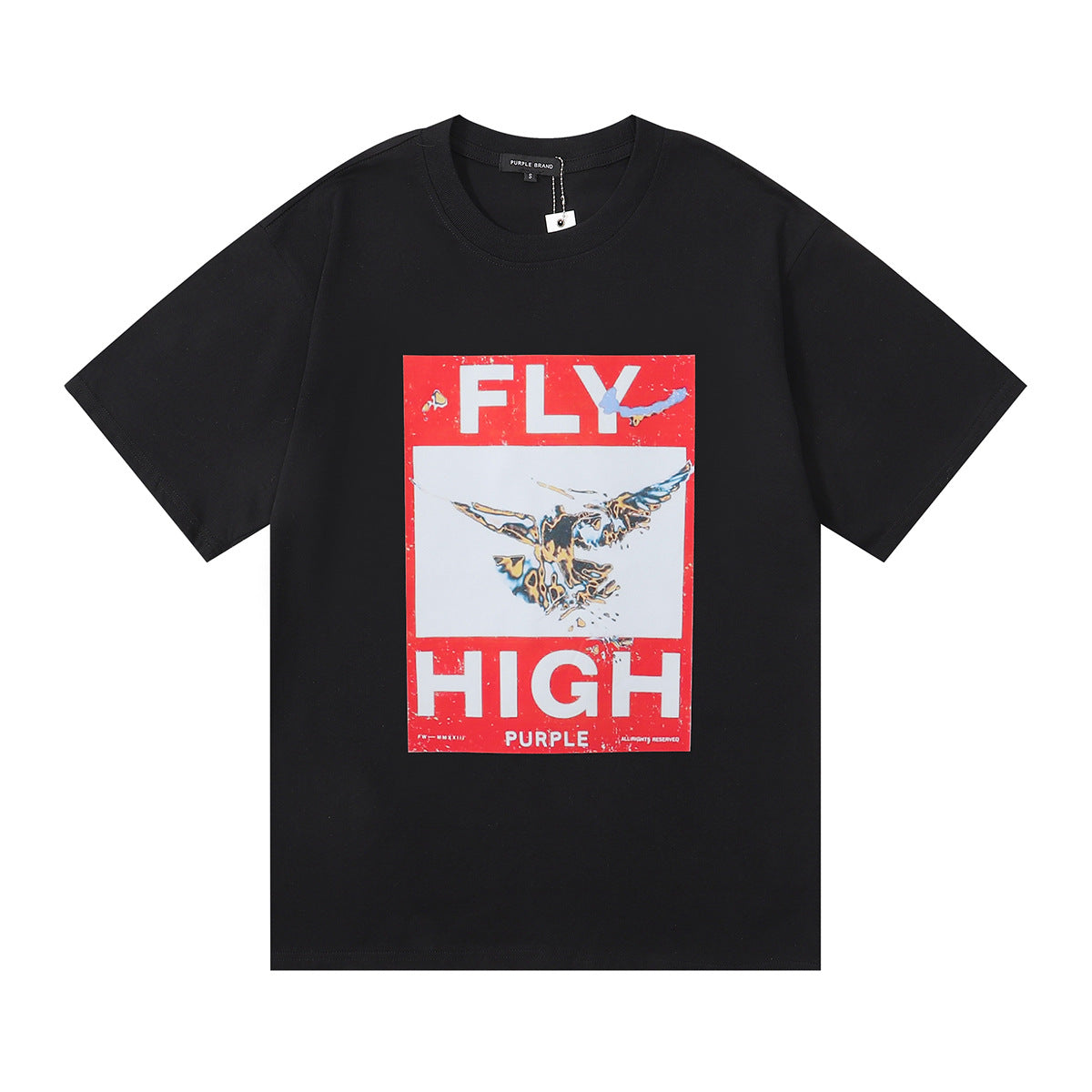 Street style Purple Brand T-shirt