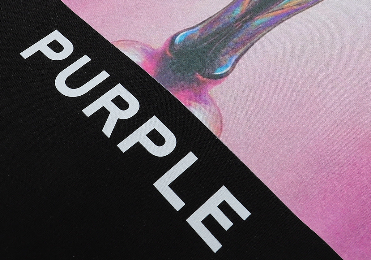 Street style Purple Brand T-shirt