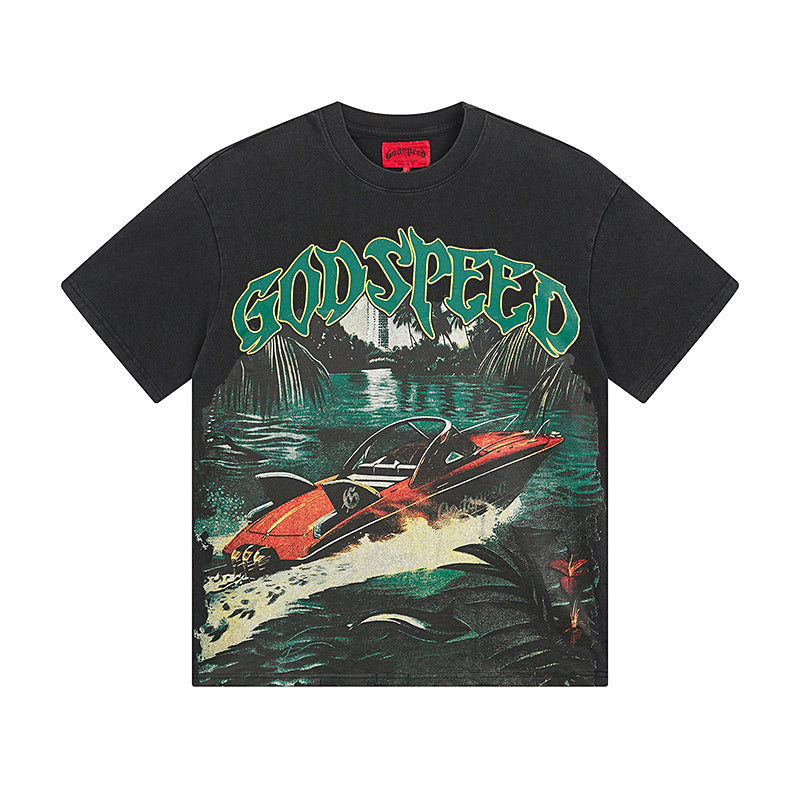 God Speed T-Shirt-1067£©