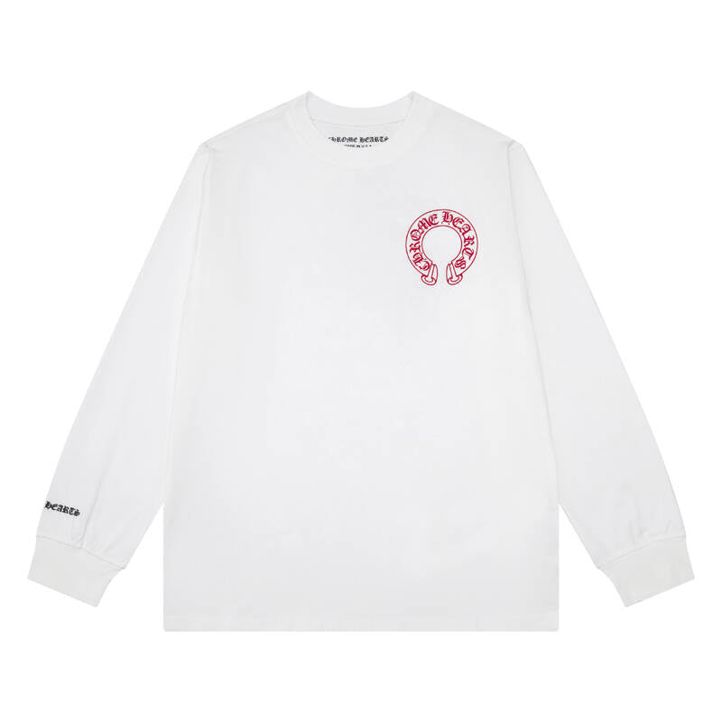 CHROME-HEARTS Men's Long-Sleeve T-shirt Sweatshirt K8006