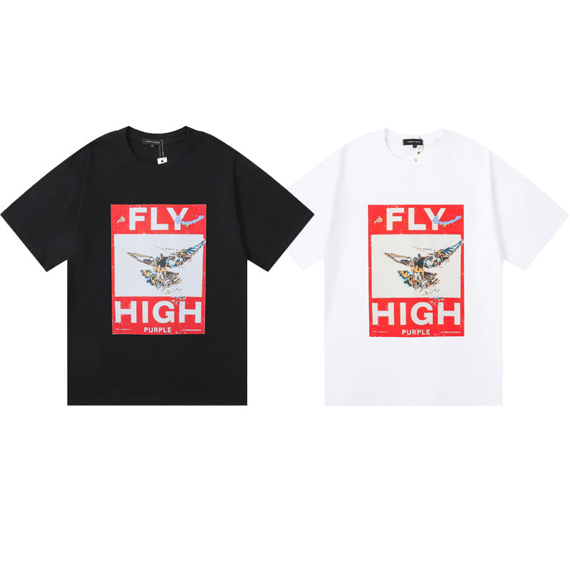 Street style Purple Brand T-shirt