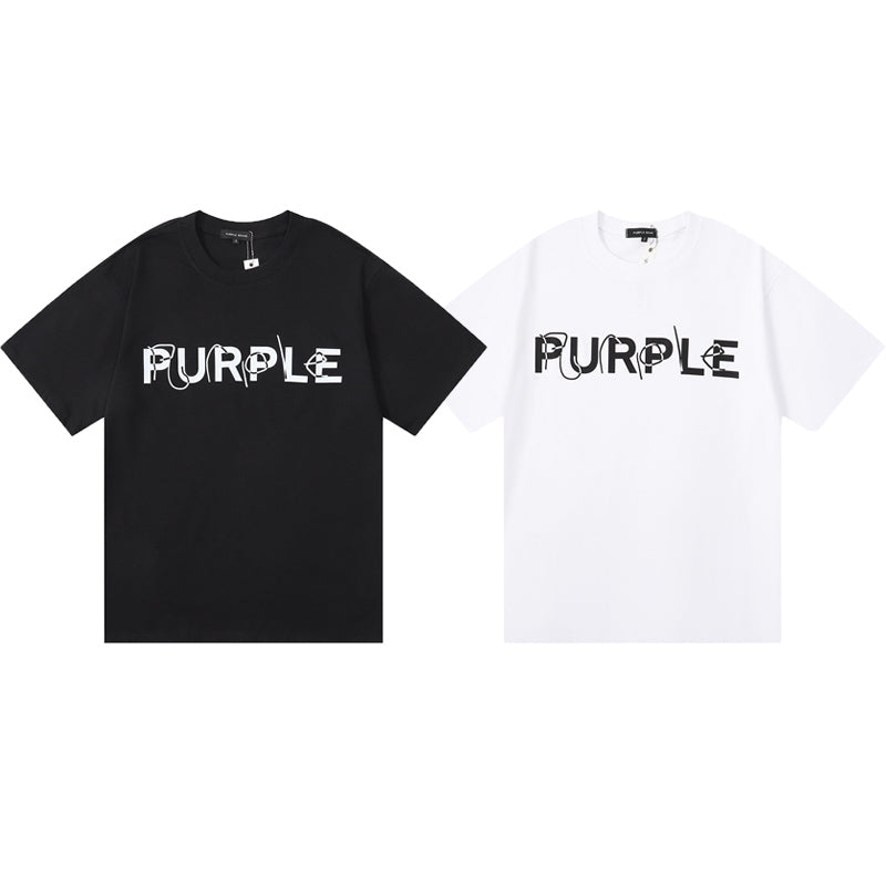 Street style Purple Brand T-shirt