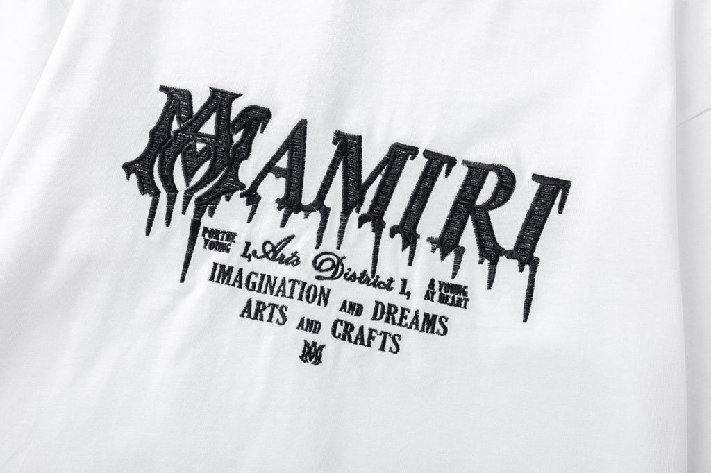AMlRl Logo Embroidery T-Shirts