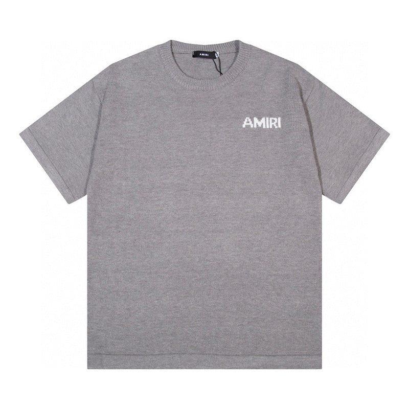 AMIRI MA Short Sleeve Sweater