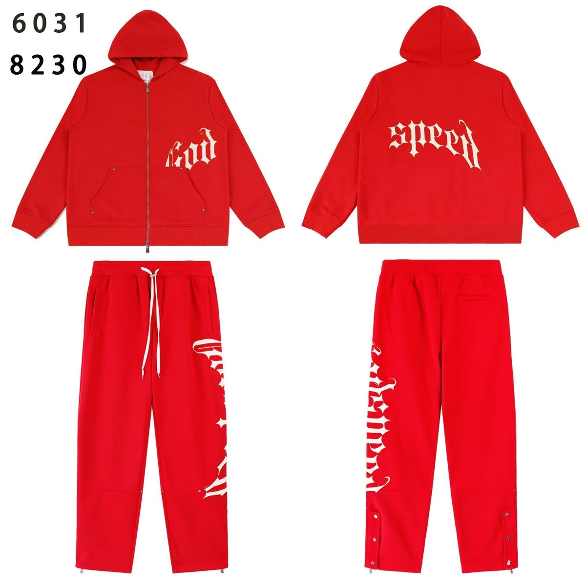 GodSpeed New Hoodie and Pants Set