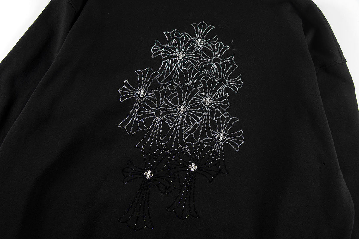Chrome Hearts New Zip Up Hoodie -TQ02