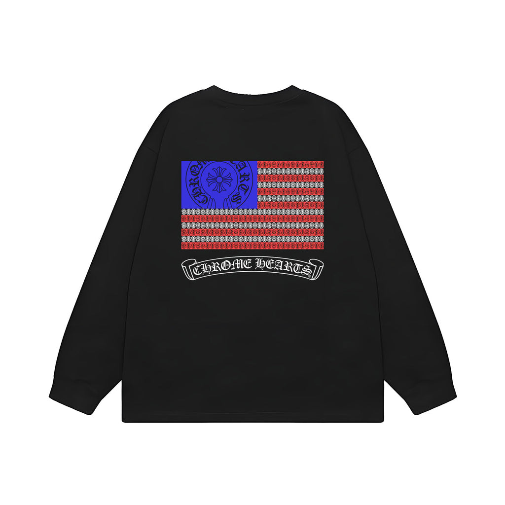 Chrome heart limited edition national flag SWEATSHIRTS CX431