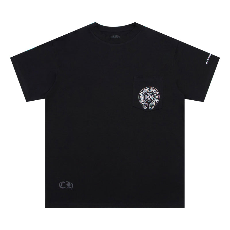 CHROME-HEARTS HorseShoe Logo Pocket T-Shirt K6013