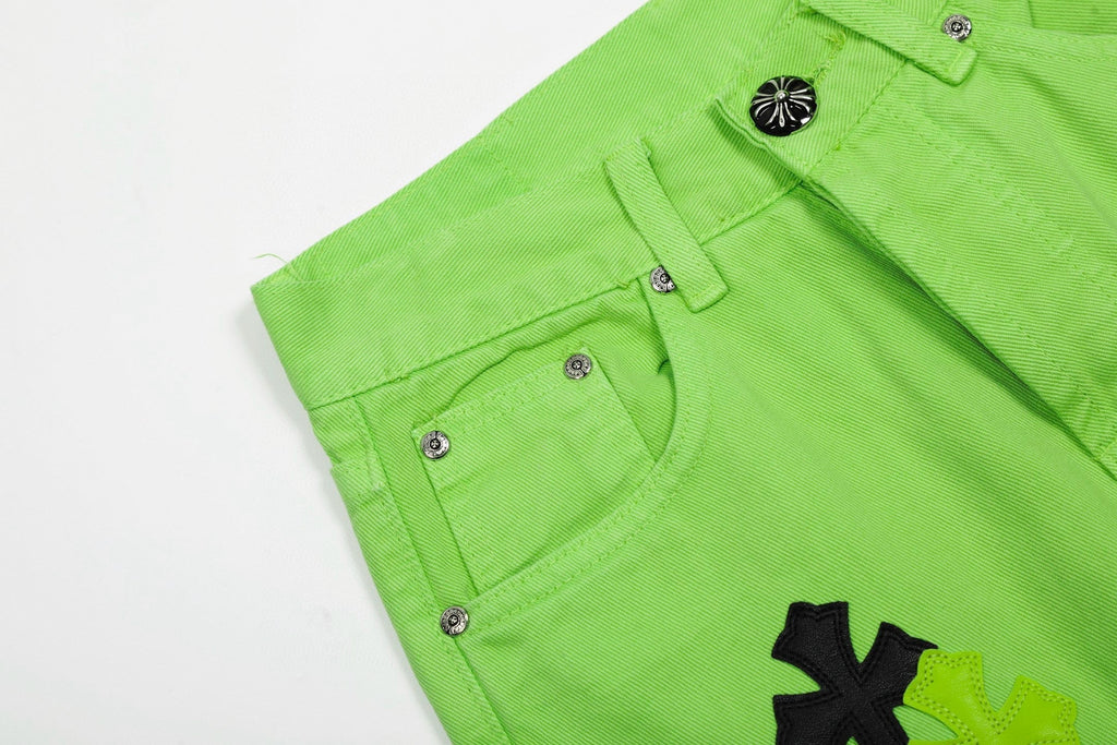 Chrome-Hearts NEW Pants 8166