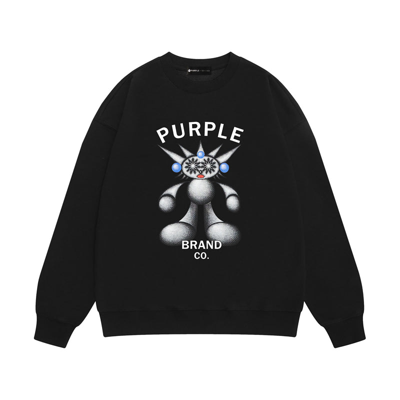 Street style Purple Brand sweatshirts