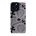 Chrome Hearts Leather iPhone Case