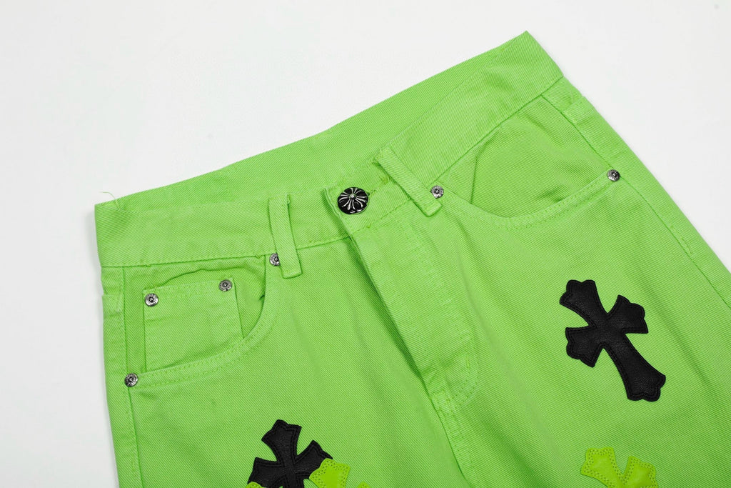 Chrome-Hearts NEW Pants 8166