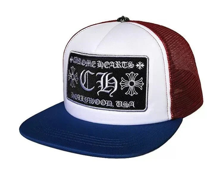 Chrome Hearts CH HollyWood trucker hat 02