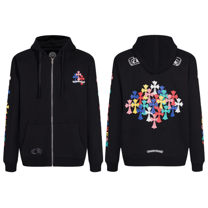 CHROME-HEARTS ZIP-UP Hoodie K5015