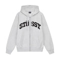 BLOCK SPORT ZIP HOODIE GREY
