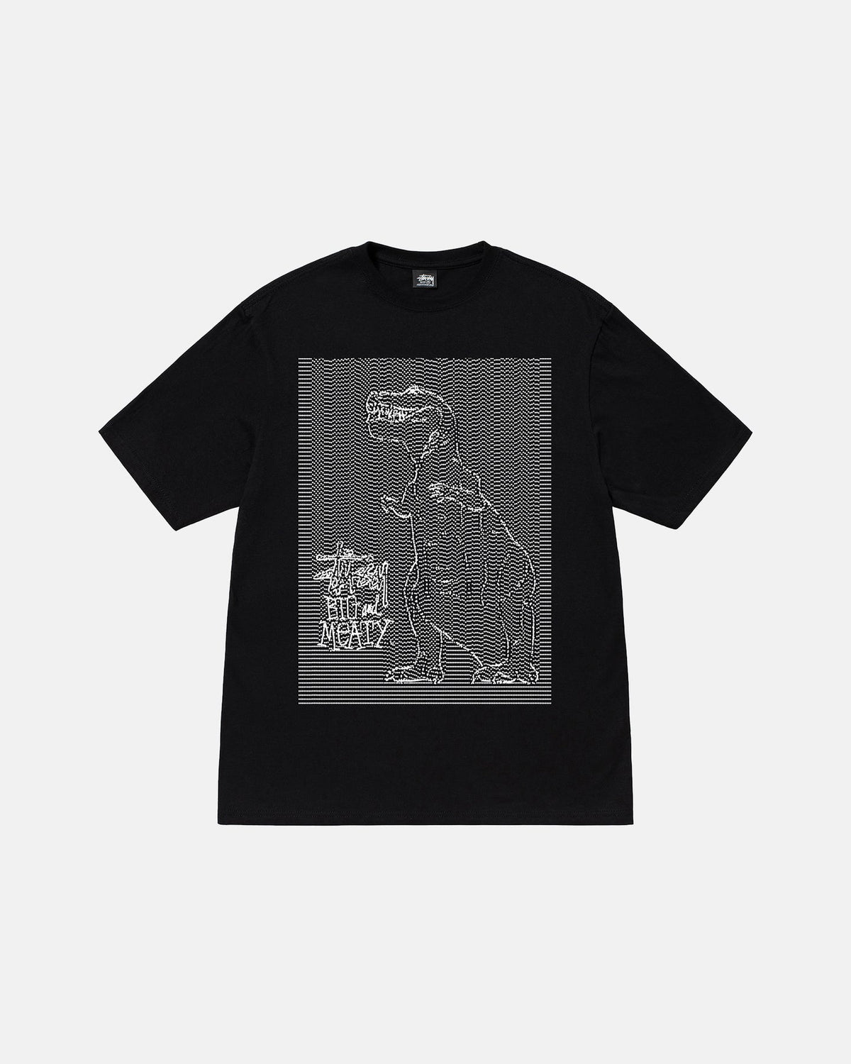 DOTS & LOOPS TEE-BLACK