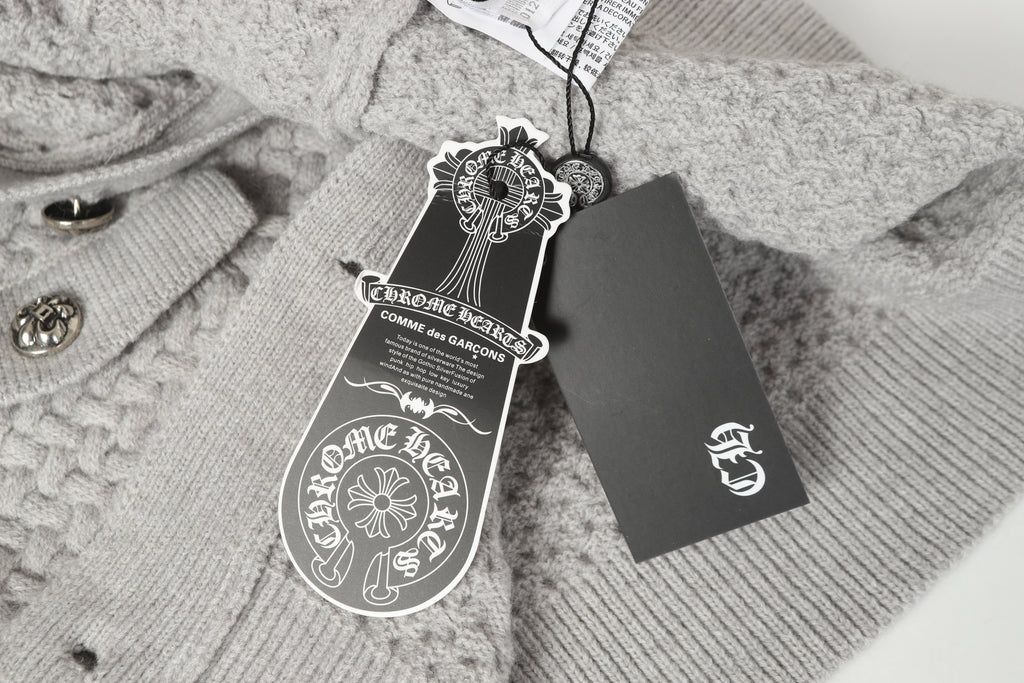 Chrome Hearts New Cardigan Sweater Jacket M904