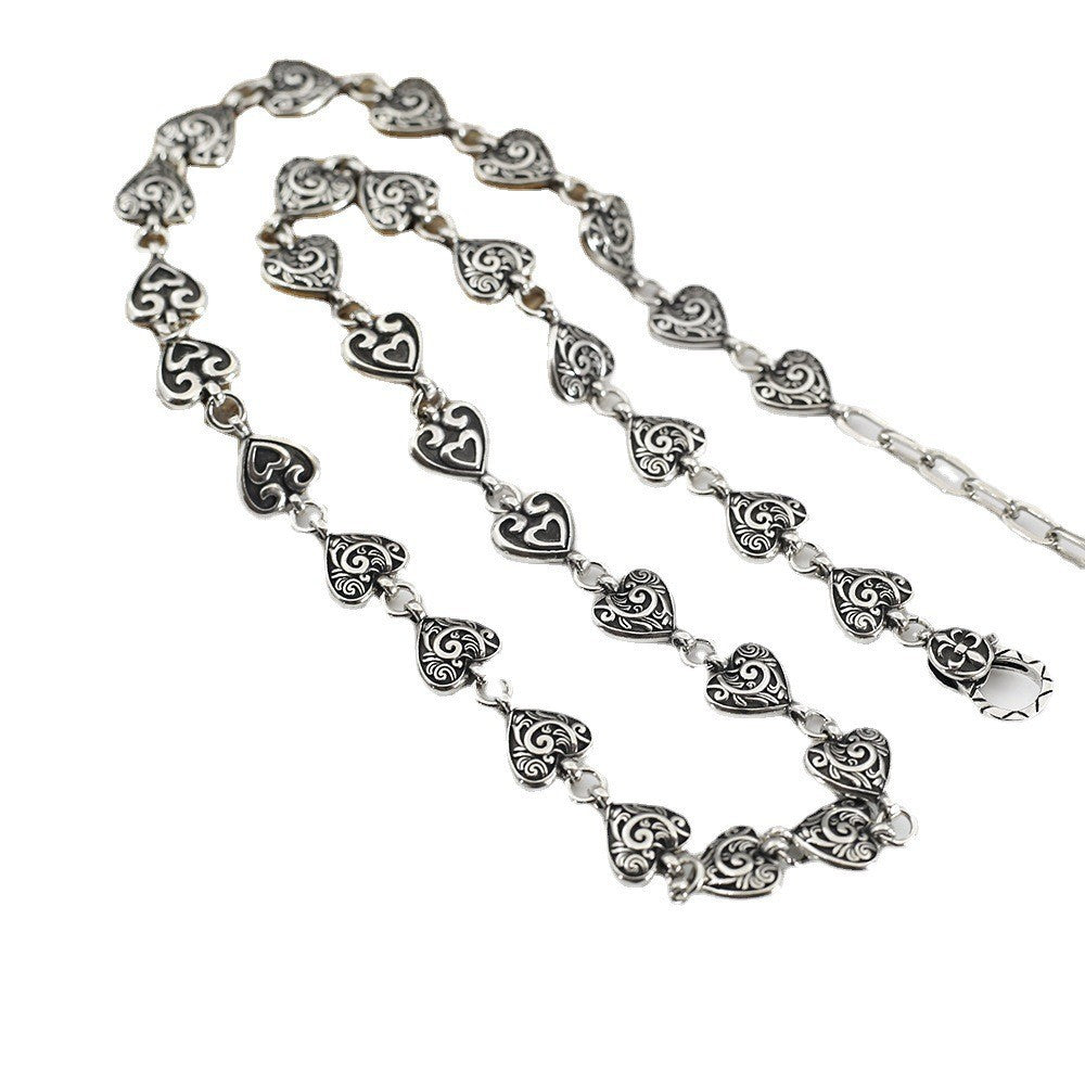 Chrome Hearts Retro versatile arabesque love chain