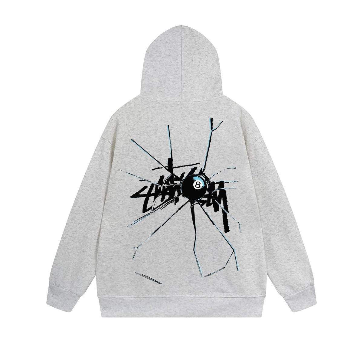 Stussy Hoodie Zip Cardigan Hooded Sweater