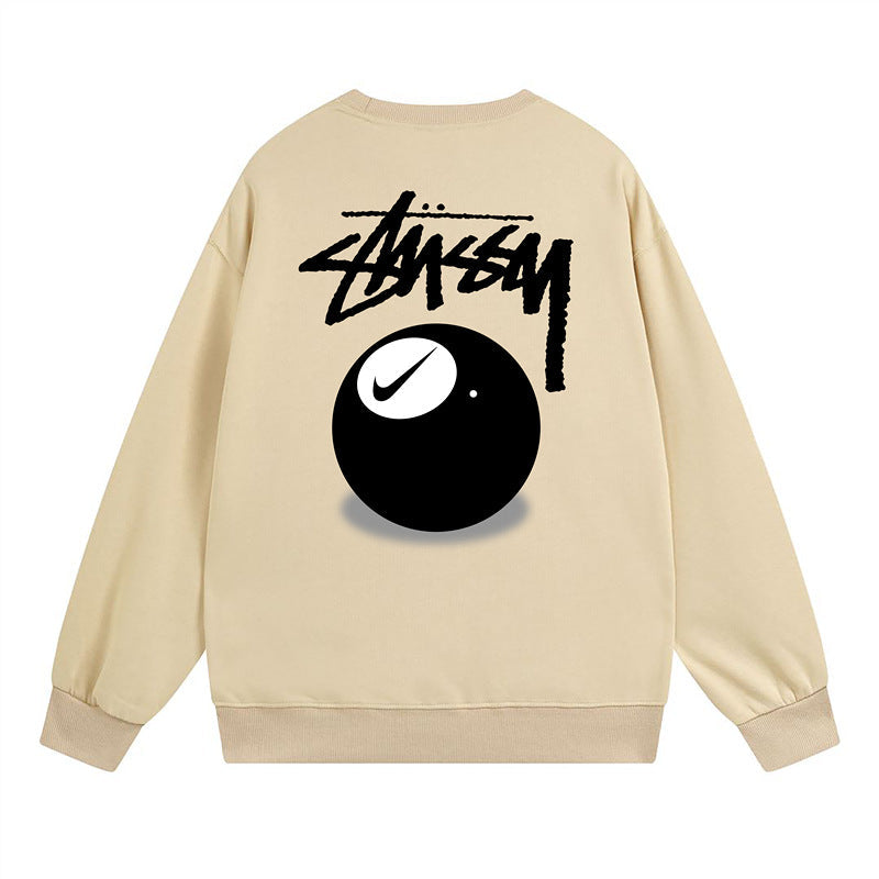 Stussy Sweatshirts Crew Neck Fleece Sweater