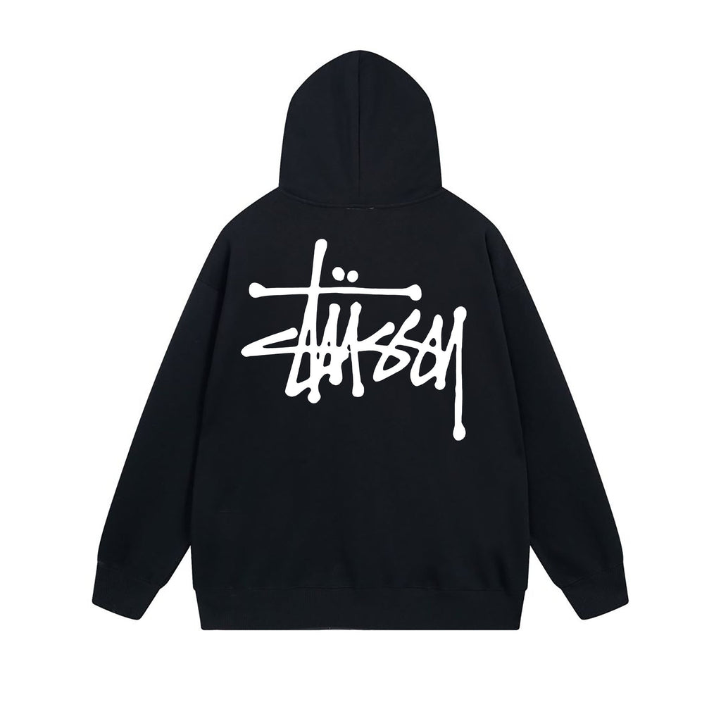 Stussy Hoodie Zip Cardigan Hooded Sweater