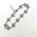 Chrome Hearts cross flower simple S925 bracelet