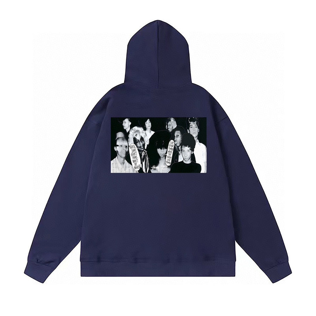 Stussy Hoodie Fleece Hooded Sweater