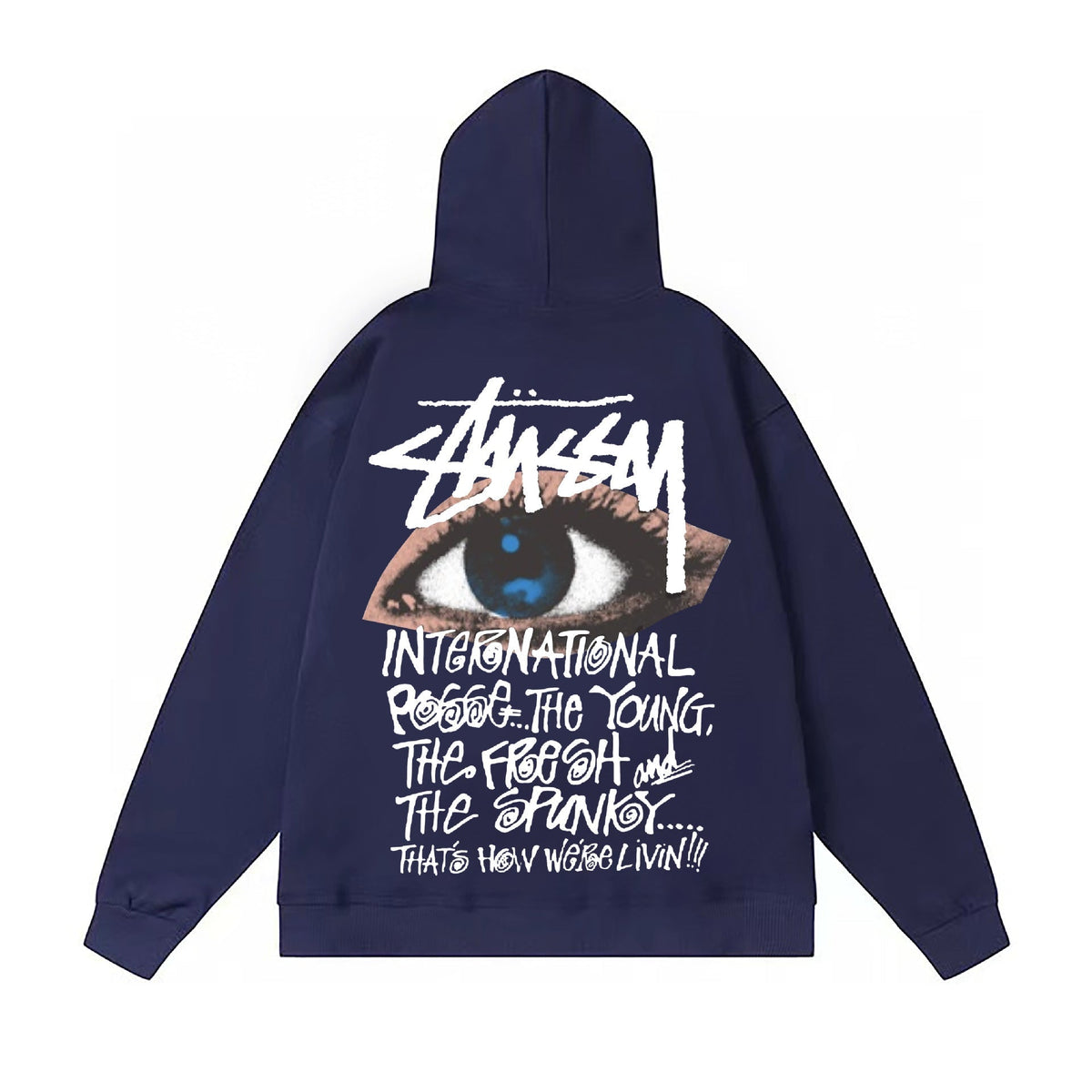 Stussy Hoodie Fleece Hooded Sweater