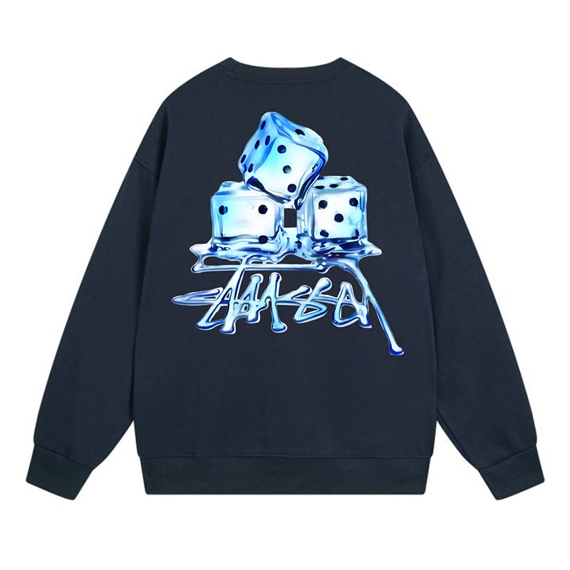 Stussy Sweatshirts Crew Neck Fleece Sweater