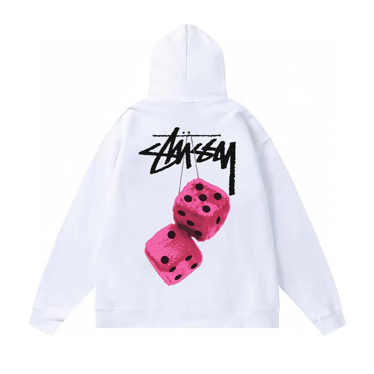 Stussy Hoodie Fall/Winter Fleece Hooded Sweater