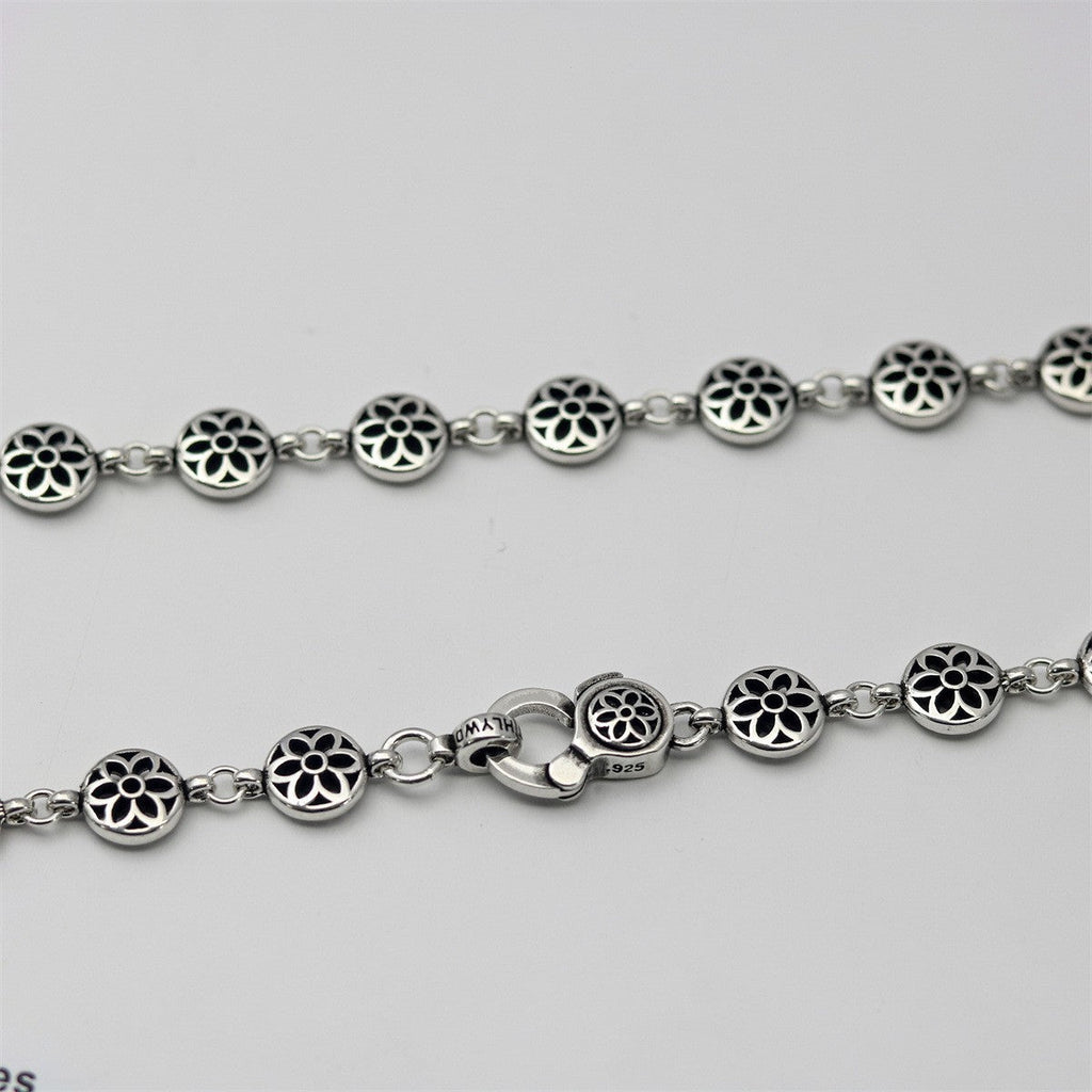 Chrome Hearts good art cherry blossom necklace
