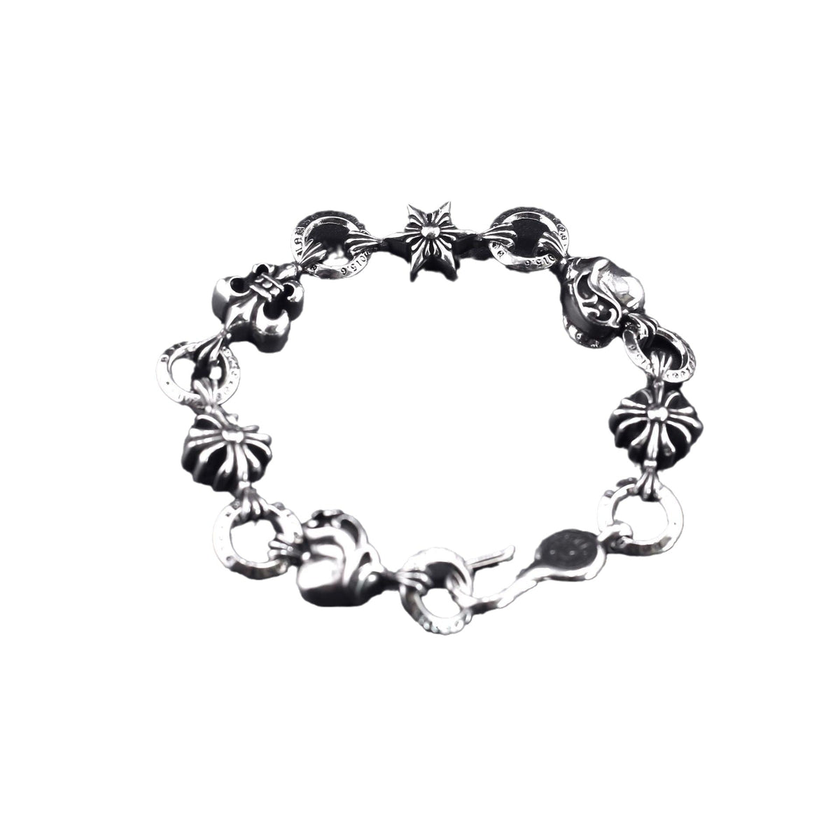Chrome Hearts retro cross six-pointed star bracelet