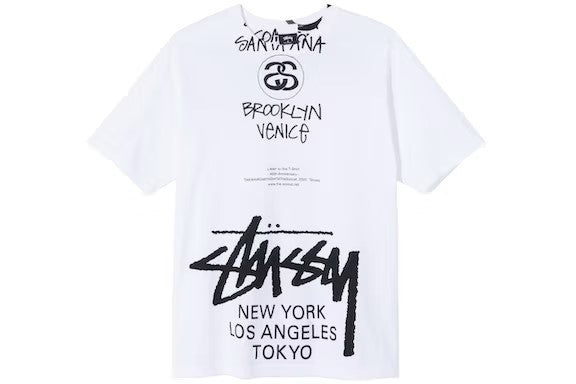 Stussy x Takahiro Miyashita The Soloist World Tour Collection T-shirt