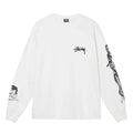 VENUS PIGMENT DYED LS TEE WHITE STUSSY