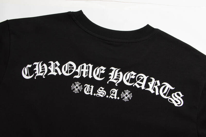 CHROME-HEARTS Men's Long-Sleeve T-shirt Sweatshirt K8005
