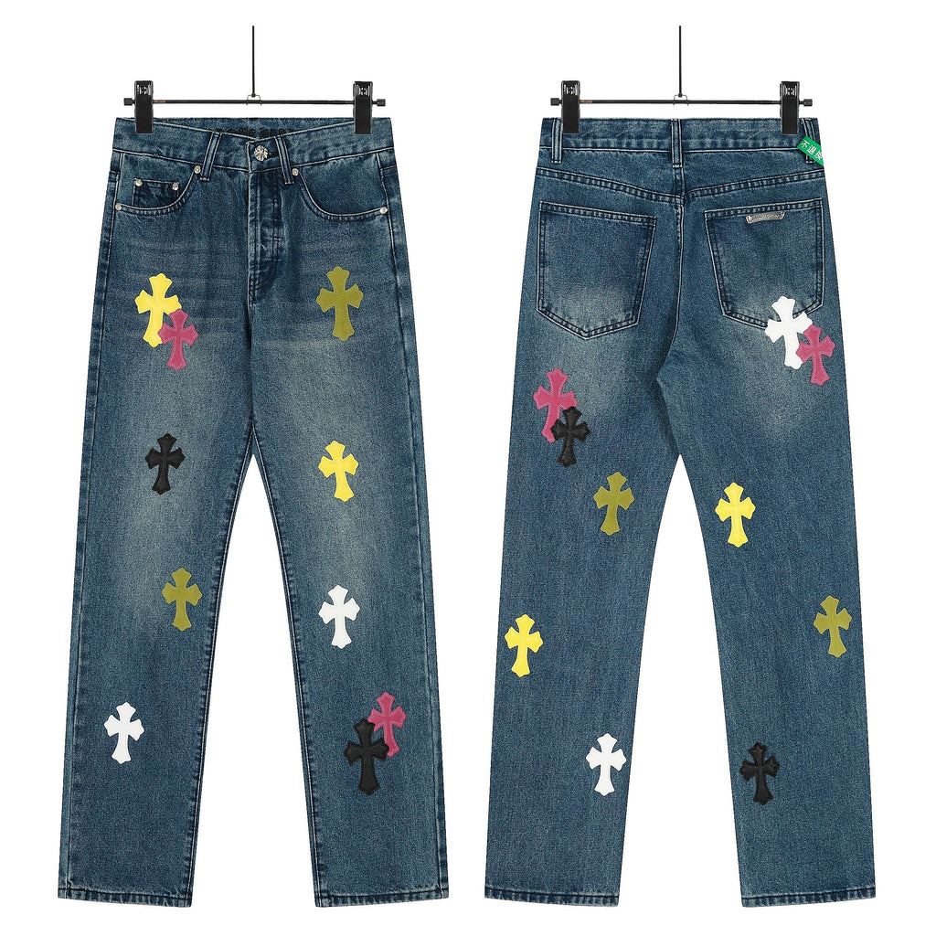 Chrome-Hearts NEW Pants 8156