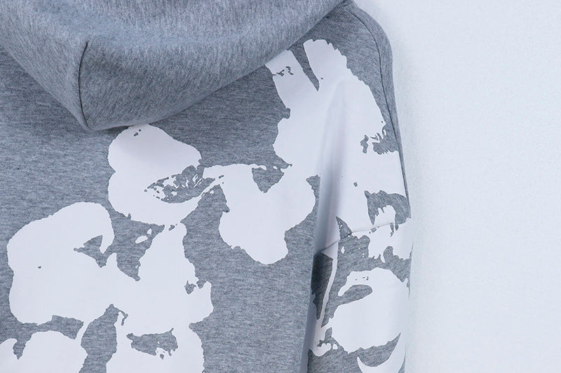 Denim Tears Kapok Flower Pattern Printed Hoodie