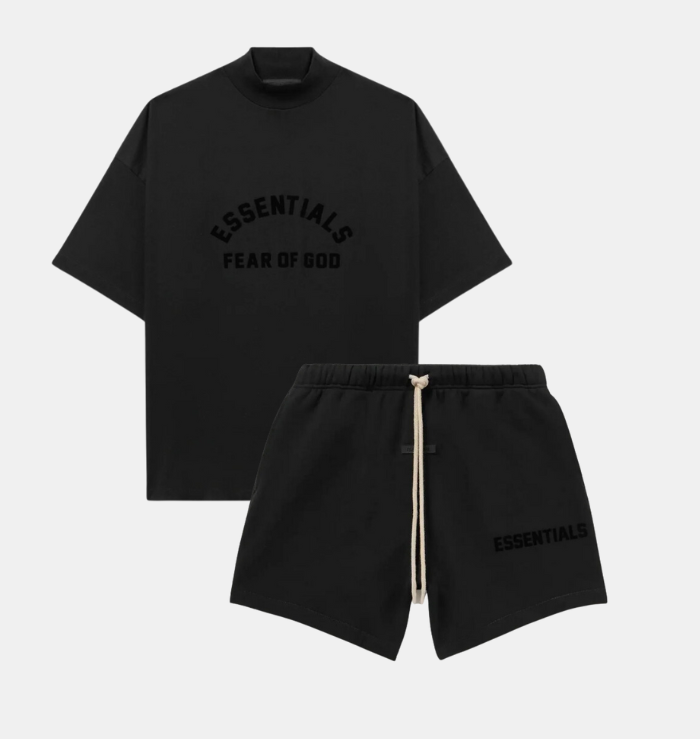 Logo Heavyweight T-Shirt / Shorts / Set ¨C JET Black