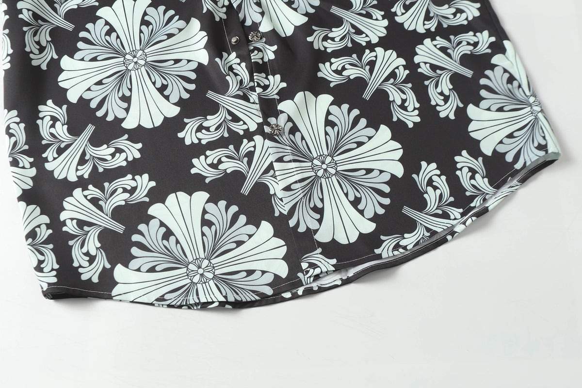 CHROME-HEARTS Quick-drying short-sleeved shirts are super popular 2286