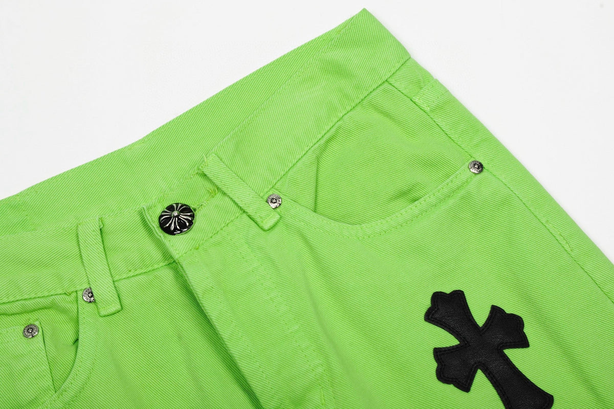 Chrome-Hearts NEW Pants 8166