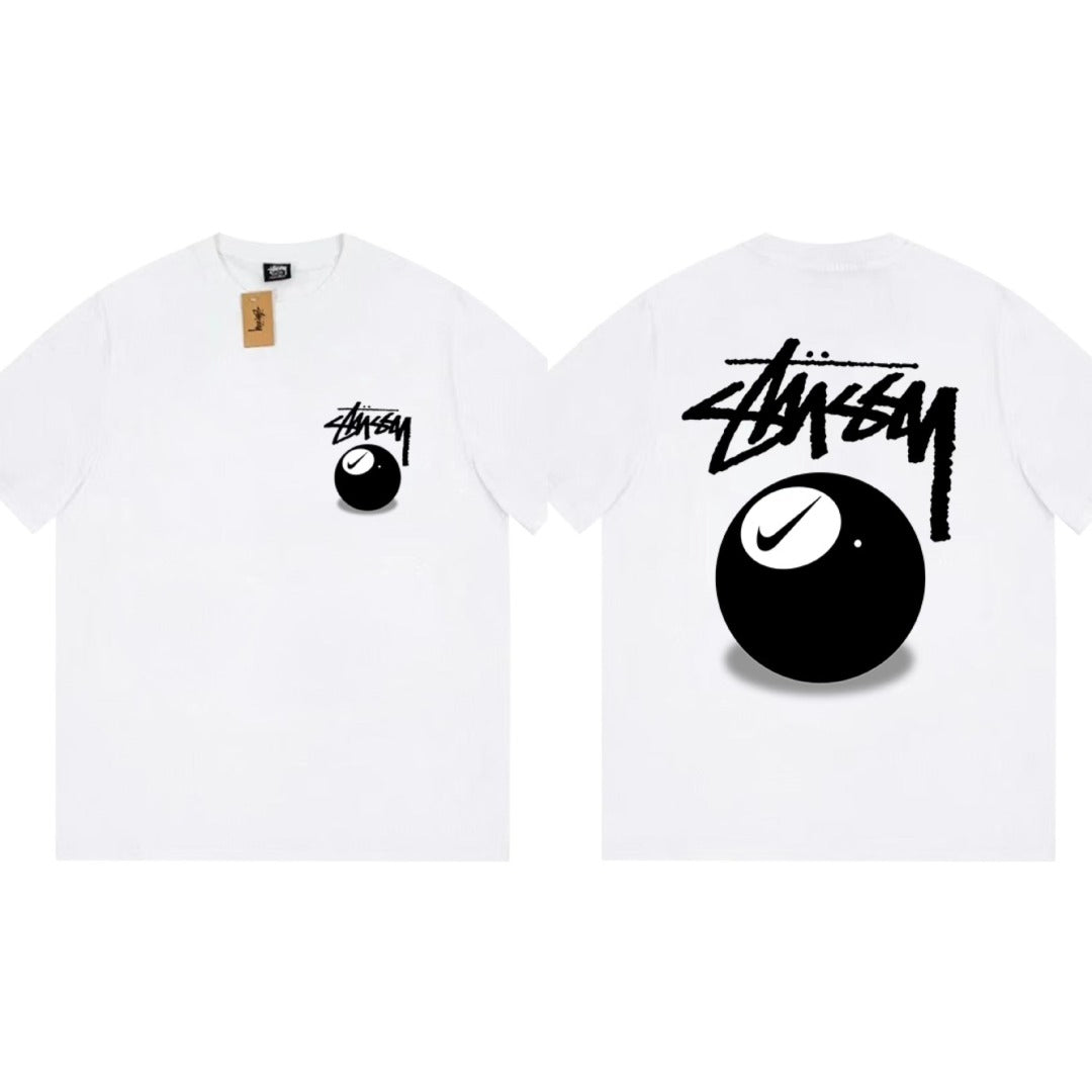 Stussy T Shirts Loose Casual T-Shirts Same for Men and Women