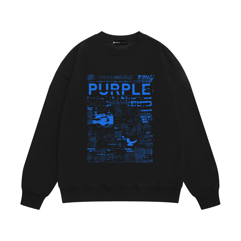 Street style Purple Brand sweatshirts