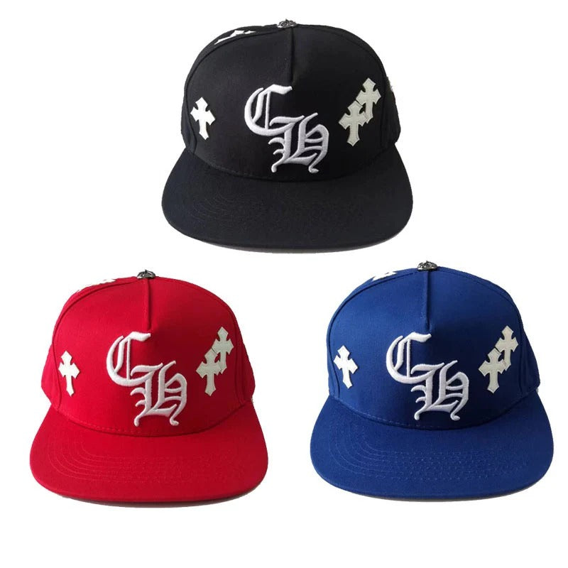 Chrome Hearts Baseball Cross Patch Cap CH Logo Trucker Hat