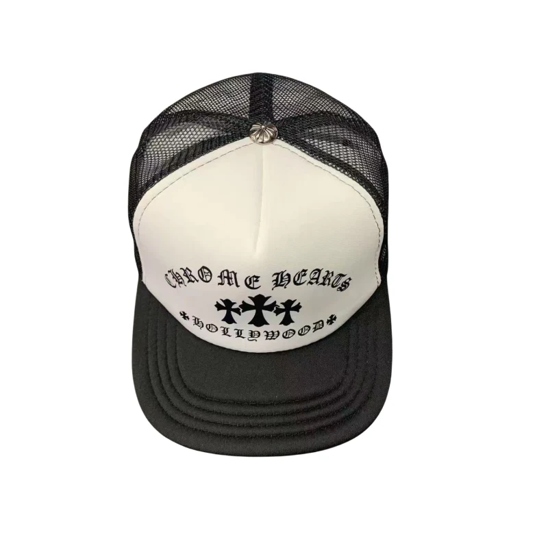 Chrome Hearts Hollywood Cross King Taco Trucker Cap