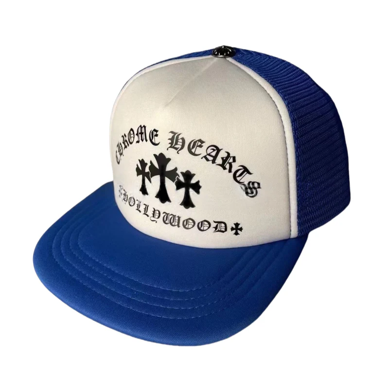 Chrome Hearts Hollywood Cross King Taco Trucker Cap